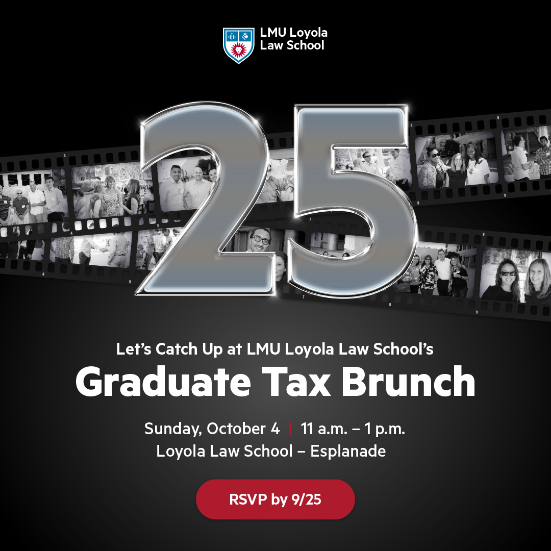 Invitation to Graduate Tax Brunch